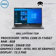 DELL LATITUDE 7320 i5-1145G7 8GB 256GB INTEL IRIS LAPTOP