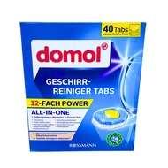 Domol เม็ดล้างจานสำหรับเครื่องล้างจานอัตโนมัติ All in1 Dishwasher แบบกล่องก้อนล้างจาน ผลิตภัณฑ์ทำควา