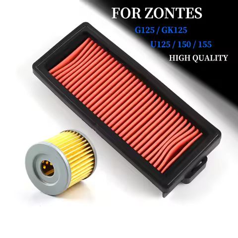 Motorcycle Air Filter Oil Filter For ZONTES G1-125 ZT G2-125ZT U-125 ZT U1-125 ZT U-150ZT U1-150ZT U