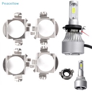 Peacellow 2x Car Bulb Base Holder H7 LED Headlight Adapter Retainer For Benz/Chery/Pentium SG