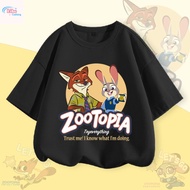 Boy's T-shirt with Nick Judy animal print, bus style, active outerwear baju budak lelaki tshirt buda