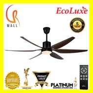 Ecoluxe ECO-645 66" ABS 6 Blades 6 Speeds Ceiling Fan ECO645 66