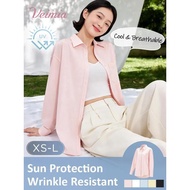 VEIMIA Polished UV Jacket Sun Protection & Wrinkle-resistant, Instant Cooling Touch