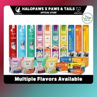 【PAWS&TAILS】 1Box(60PCS) Cat Stick Snack/Cat treat/Makanan basah kucing（Ready Stock）