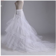 Taill Skirts Wedding Dresses Costumes 3 Yarn 2 Circles Skirts