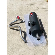 MT8 THAILAND PIPE FOR CLICK 125/150 STAINLESS TIP STOCK ELBOW