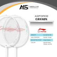 Li-Ning AXFORCE CANNON Badminton Racket 4U 5U Head Heavy Racquet 32LBS