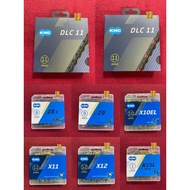 [Genuine] KMC CHAIN X12 X10EL X11 Z9 Z8.3 K1SL DLC11 DLC 11 X11EL DIAMOND SUPER LIGHT TITANIUM GOLD 