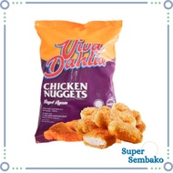 FROZEN FOOD MAKANAN BEKU CHICKEN NUGGET / NAGET AYAM VIVA DAHLIA 1000gr MURAH MAKASSAR RAMAIMALLFOOD
