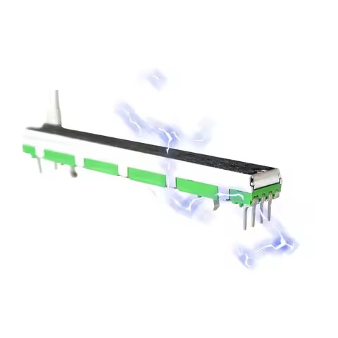 B103 10K Ohm 75mm Linear Electronic Potentiometer Dual Channel Fader Variable Resistors Mixer Adjust