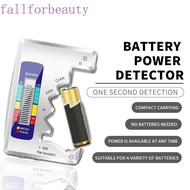 FALLFORBEAUTY Battery Capacity Tester LCD 9V Battery Level Tester Voltage Meter Voltmeter Tester Bat