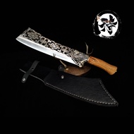 เดินป่าคลาสสิก Mohua Youlong Hatchet-เหล็กกล้าไร้สนิมประสิทธิภาพสูง 7Cr17Mov