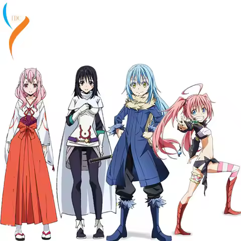 2019 New That Time I Got Reincarnated as Slime Cosplay Milim Nava Rimuru Tempest Shuna Shizu Rimuru 
