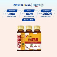 Nước uống giải rượu, thải độc gan Alcofree lốc 3 chai x 50ml