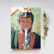 -Home Decor Anime One Piece Minimalis Bingkai Foto MDF