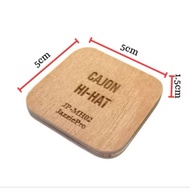 Mini Hi-Hat Magnet JP-MH02 for Travel Cajon Cajon Drum Box (Horizontal Mount)