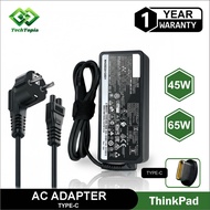 TechTopia ThinkPad Ideapad Type-C 65W Laptop Charger Original Fast Charging Yoga X280 X380 L380 T480