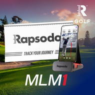 RAPSODO เครื่องตรวจวัดการตีลูกกอล์ฟ รุ่น MLM + ผ้าเช็ดไม้กอล์ฟ Golf Towel  (สีขาว)