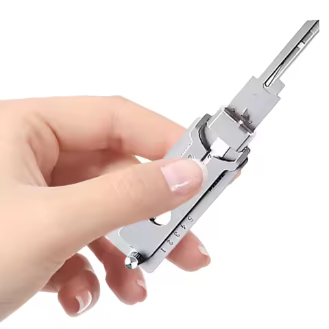 Stainless Steel Key Decoder SS001 Precision Tool Pickup Hand Tool Maintenance Repair Kit