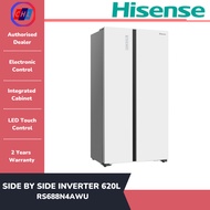 HISENSE 海信-双门冰箱 SBS INVERTER REFRIGERATOR 620L RS688N4AWU/RS688N4ABU -HISENSE WARRANTY MALAYSIA