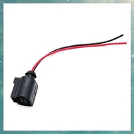 [uhktyltui.vn]   Connector 2 Pin Outer Ambient Air Temperature Sensor Plug Pigtail 1J0973702