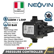 NEOVIN P86H1 PRESSURE CONTROLLER 1HP 240V 1.1kW AUTOMATIC SWITCH ELECTRONIC PRESSURE CONTROLLER WATE