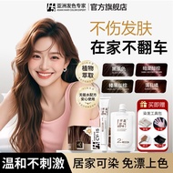 H5 Hair Dye Cream Boxed Natural Plant 2025 Popular Colors Home Hair Dye Hazelnut Linen Black Tea