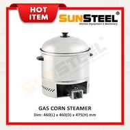【SUNSTEEL】Stainless Steel Commercial Gas Corn Steamer / Pengukus Jagung