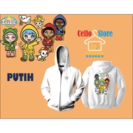 Luce and Friends type 2 Zipper Hoodie Jacket