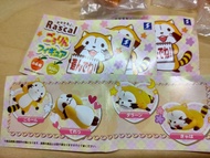⭐️ 小浣熊 Rascal ~ 扭蛋 4隻set ( 動漫精品 動漫週邊) 日本版 (扭蛋 盒蛋 食玩 景品 Figure) (浣熊拉斯卡爾 可愛的浣熊 世界名作劇場 不是 宮崎駿 作品 不是 Ann