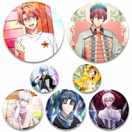 58mm Idolish7 Game Figure Button Pins Cartoon Mitsuki Izumi Yuki Iori Izumi Badge Bag Clothes Decora