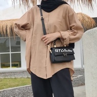 KEMEJA Olivia Shirt - Women's Oversized Linen Shirt - Linen Shirt - Oversized Linen Shirt