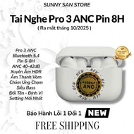 [ Jerry ] P.RO 3 ANC Bluetooth 5.4 Headphones 8H Battery Noise Canceling 40dB Crosstalk HDR Touch Su