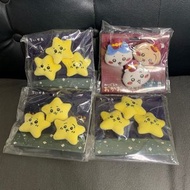 Chiikawa 日版 三星餐廳 黃星星 阪急扣針 吉伊卡哇 ちいかわ 小八 Hachiware 烏薩奇 兔哥 usagi 黃流星 公仔扣針 胸針 一套三隻