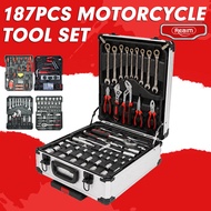 REAIM 187Pcs Tools Set Heavy Duty Tools Box Set Tools Wrench Set