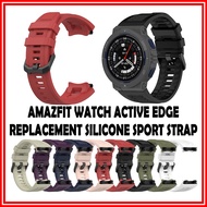 Amazfit Active Edge Strap Replacement Soft Silicone Watch Strap Amazfit Watch Active Edge A2212 Wris