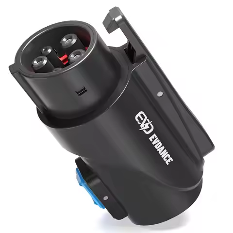 J1772 EV Adapter Max 80A 250V Tesla to J1772 Charging Adapter Compatible with Tesla Wall Connector D