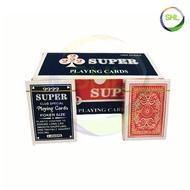 2222 Super Poker Playing Card 1 Dozen Kad Permainan
