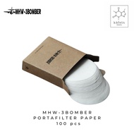 MHW-3Bomber Portafilter Paper 51MM 53MM 58MM 100PCS