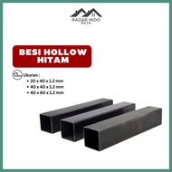 Hollow besi hitam 1.2 mm / Hollow hitam 1.2 mm - 20 x 40