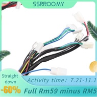 Ssrroo Engine Wire Loom Kit Wearproof CDI Solenoid Plug Wiring Harness Assembly Dependable for GY6 125cc-250cc Quad Bike ATV