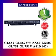 [READY STOCK] Asus GL552 GL552VW ZX50 ZX50J GL751 GL751V A41N1424 Original Replacement Battery
