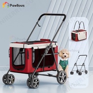Pet Stroller Outdoor Dog Stroller Lightweight Cat Stroller Foldable Cat Cage qw56tyutye2.sg