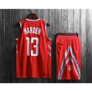 Houston Rockets No.13 Harden Jersey Set Men Basketball Clothes and Short Pants