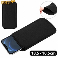 [DEMO3] Phone Pouch, Black Color Scratch-Resistant Phone Bag, Neoprene Shockproof hone  Bag