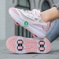 Children and adults Heelys Skates – 4-Wheel Walking Shoes for Boys & Girls, Selectable size31-42