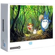 Ready Stock MY NEIGHBOUR TOTORO Jigsaw Puzzles 1000 Pcs Jigsaw Puzzle Adult Puzzle Creative Gift Super Difficult Small Puzzle Educational Puzzle