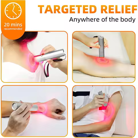 Red Light Therapy Device Pen for Body Therapy Skin Care Health 630nm, 660 nm, 710 nm, 850nm, 900nm N
