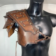 Medieval Viking Single Shoulder Armor Gladiator Battle Knight Costume Cosplay