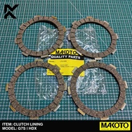 MAKOTO Clutch Lining for Kawasaki HDX | G7S